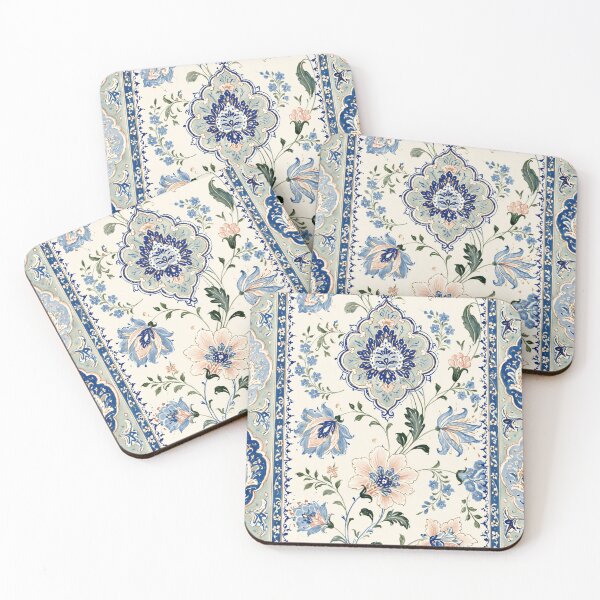 Item preview, Persian Floral Botanical Medallion Pattern designed and sold by TheVintageEdit.