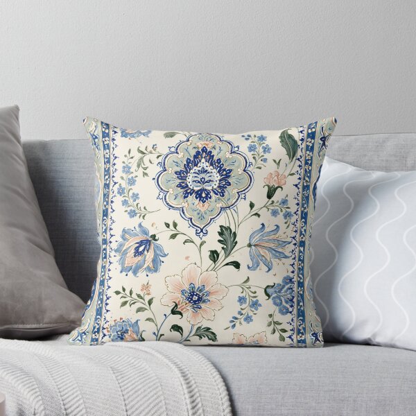 Item preview, Persian Floral Botanical Medallion Pattern designed and sold by TheVintageEdit.