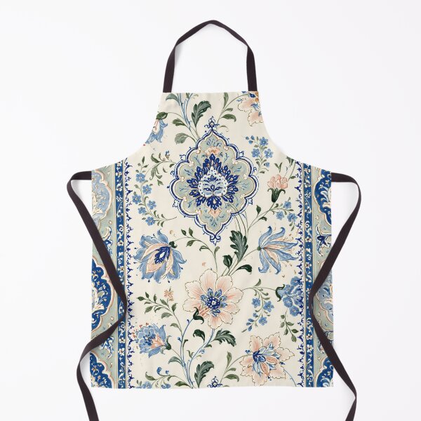 Item preview, Persian Floral Botanical Medallion Pattern designed and sold by TheVintageEdit.