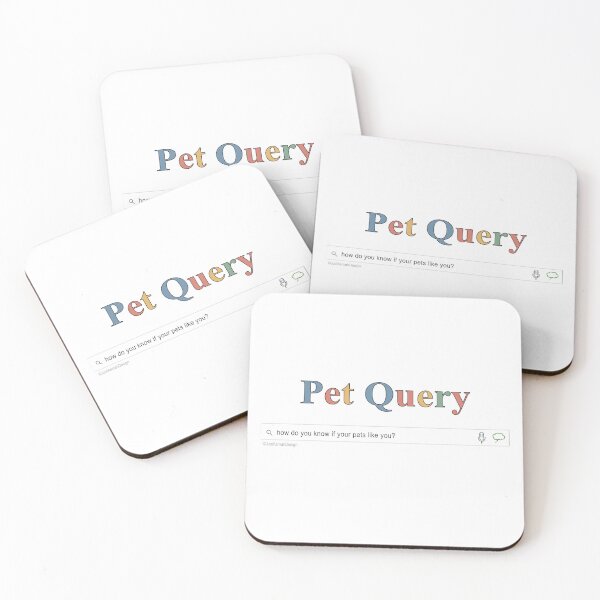Item preview, Pet Query Do They Like Me - Funny Animal Search Bar designed and sold by JustAsmahDesign.