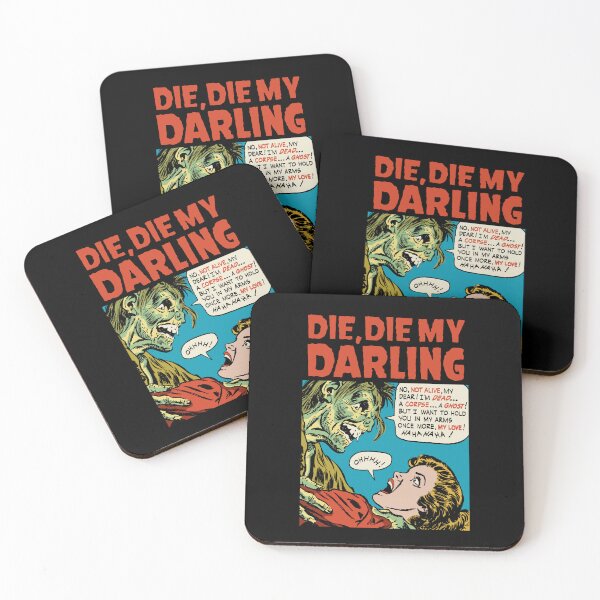 Item preview, Die Die My Darling • Hold You In My Arms My Love • Comic Book Zombie Pop Art  designed and sold by wmxdesign.