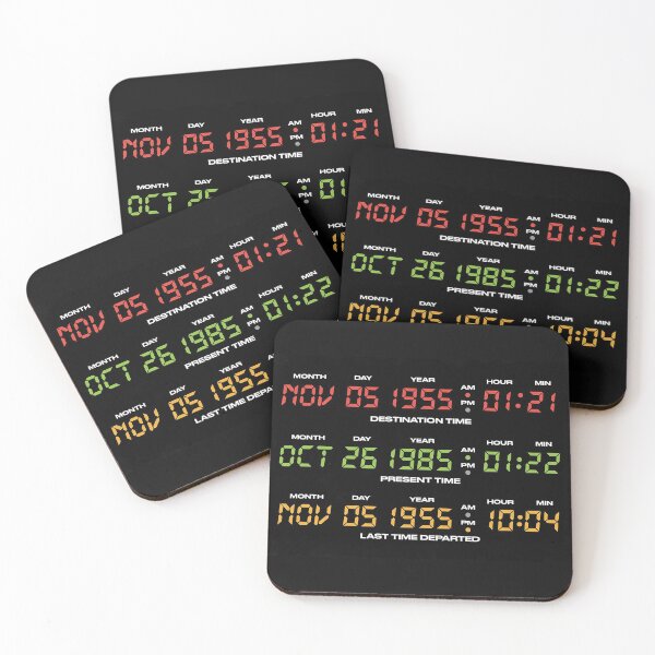Item preview, Time Travel Digital Display – Retro 1985 designed and sold by sailor-moon92.