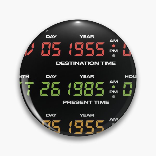 Item preview, Time Travel Digital Display – Retro 1985 designed and sold by sailor-moon92.