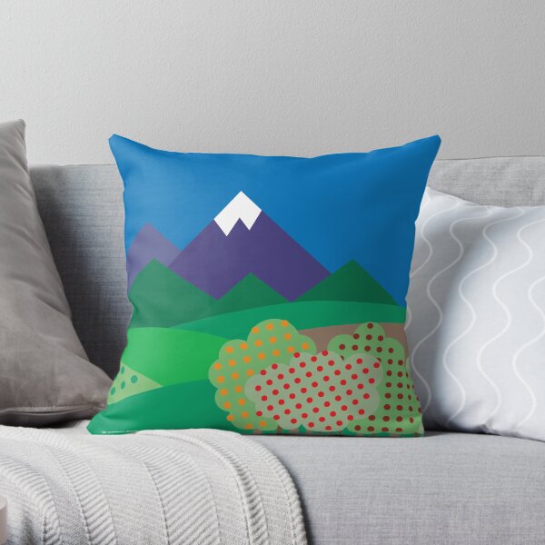 From Sea to Shining Sea #3 Throw Pillow