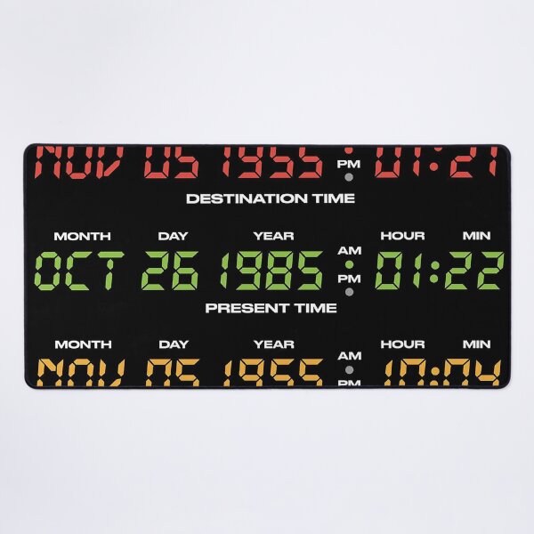 Item preview, Time Travel Digital Display – Retro 1985 designed and sold by sailor-moon92.