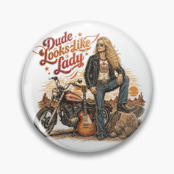 Item preview, Biker Looks Like a Lady Rock  designed and sold by Nacho Average Designs.