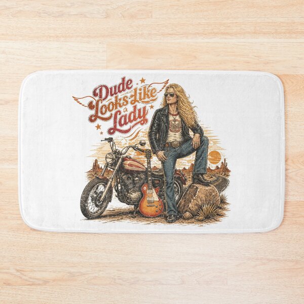 Item preview, Biker Looks Like a Lady Rock  designed and sold by Nacho Average Designs.