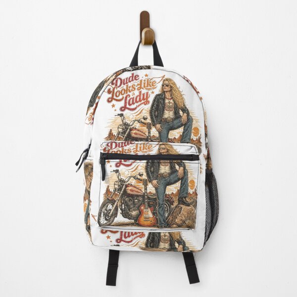 Item preview, Biker Looks Like a Lady Rock  designed and sold by Nacho Average Designs.