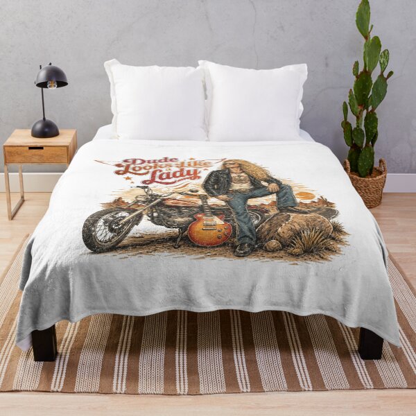 Item preview, Biker Looks Like a Lady Rock designed and sold by Nacho Average Designs.