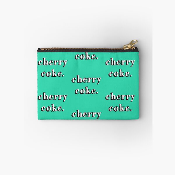 Item preview, cherry coke sign music bottle drink iconic mint green designed and sold by Doctor Schtrudel.