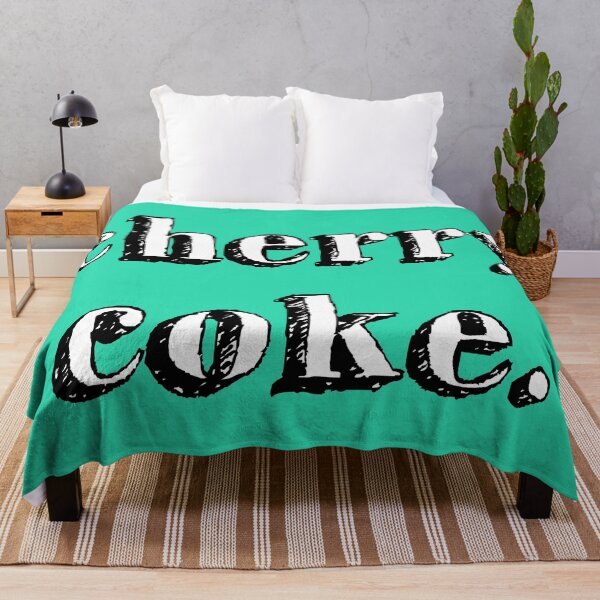 Item preview, cherry coke sign music bottle drink iconic mint green designed and sold by Doctor Schtrudel.