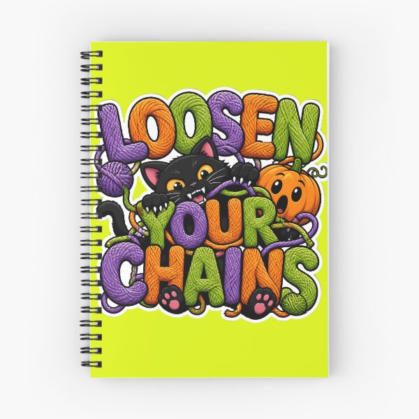 Item preview, Loosen Your Chains Funny Cute Retro Black Cat Nietzsche designed and sold by VisualVerseLab.