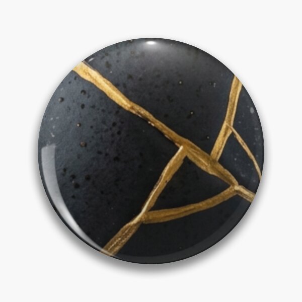 Item preview, Kintsugi Teapot – Gold Repair Ceramic Art designed and sold by Purrfecta.