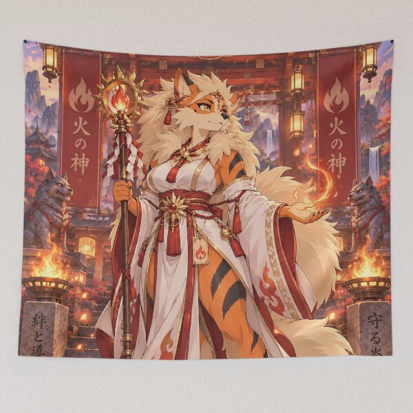 Item preview, Priestess of the Autumn Flame designed and sold by nikkolaus.