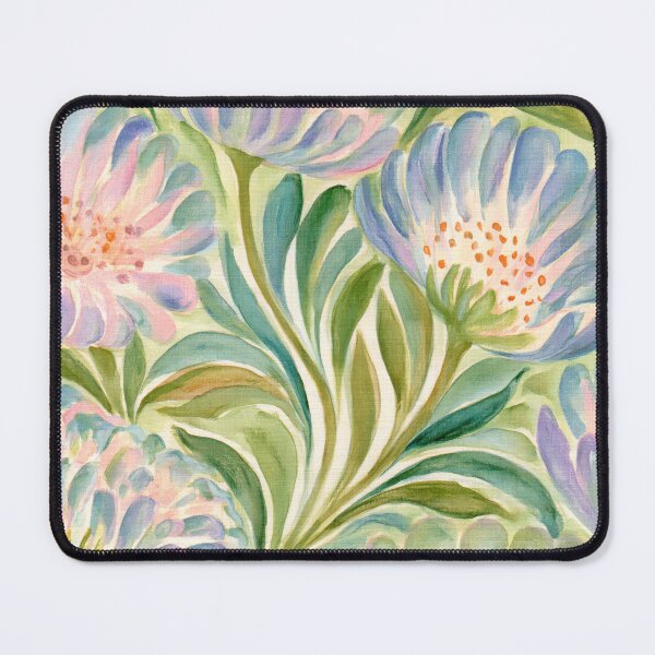 Item preview, Painterly Pastel Floral Botanical Pattern designed and sold by TheVintageEdit.