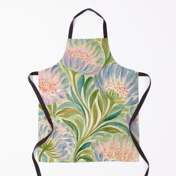 Item preview, Painterly Pastel Floral Botanical Pattern designed and sold by TheVintageEdit.