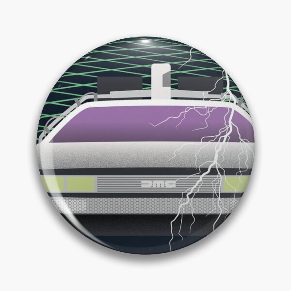 Item preview, DeLorean – Retro Future Neon designed and sold by sailor-moon92.