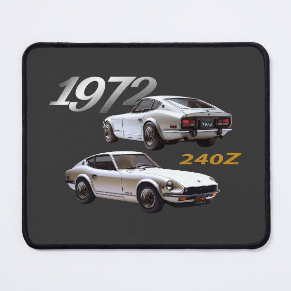 Item preview, VINTAGE 1972 240Z JAPANESE SPORTS CAR, CLASSIC CAR ART designed and sold by classic car craze.