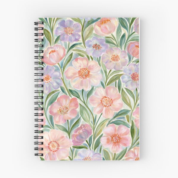 Item preview, Pink Pastel Floral Spring Botanical Pattern designed and sold by TheVintageEdit.