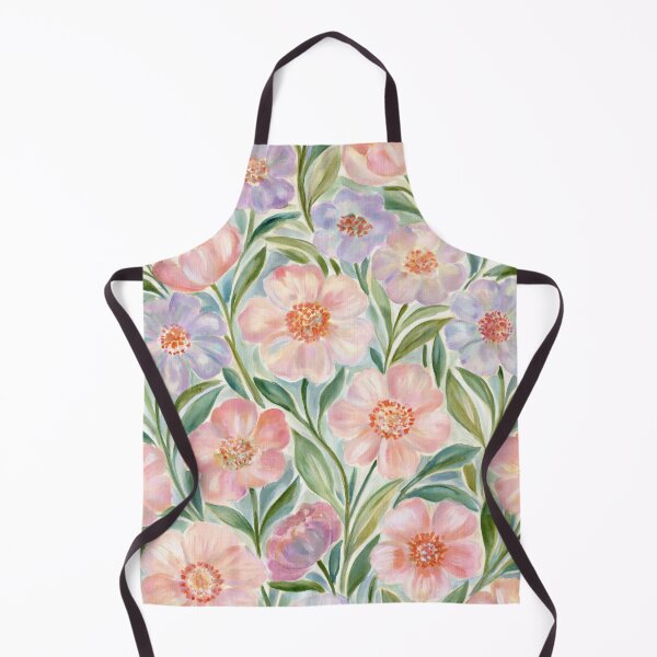 Item preview, Pink Pastel Floral Spring Botanical Pattern designed and sold by TheVintageEdit.
