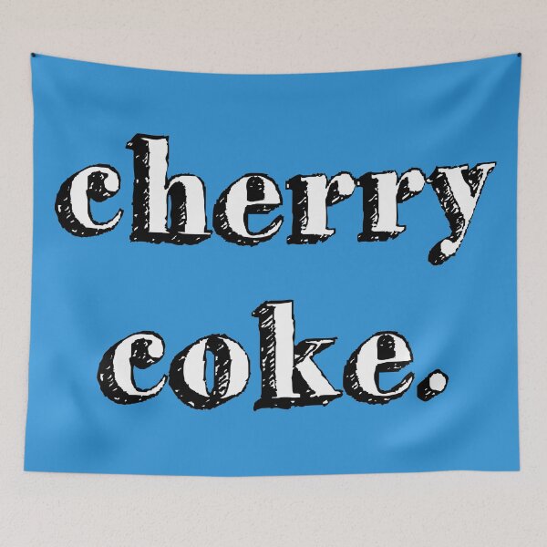 Item preview, cherry coke sign music bottle drink iconic blue designed and sold by Doctor Schtrudel.