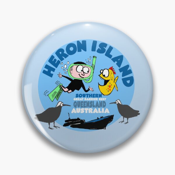 Item preview, Heron Island Southern Great Barrier Reef Nature Souvenir designed and sold by Al Benge - NZ & Australian Art.