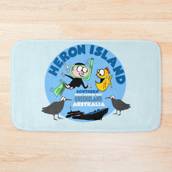 Item preview, Heron Island Southern Great Barrier Reef Nature Souvenir designed and sold by Al Benge - NZ & Australian Art.