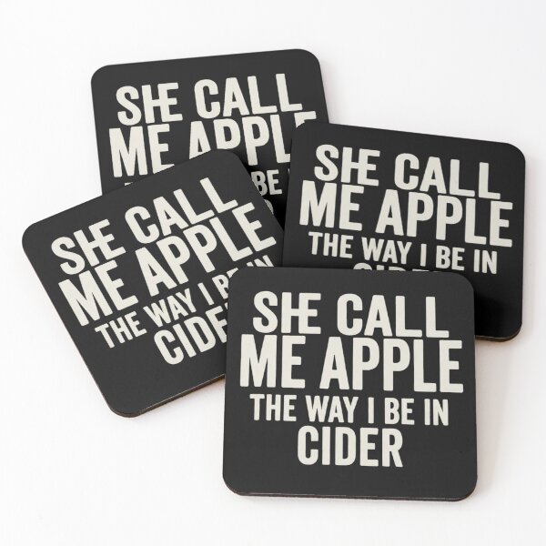 Item preview, She Call Me Apple The Way I Be in Cider T-Shirt – Funny Cider Lover Gift, Apple Orchard Graphic Tee designed and sold by Trendably.