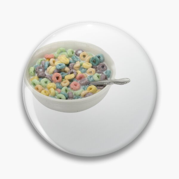 Item preview, Whimsy vintage cereal bowl fruit loops designed and sold by ellmoswrld.