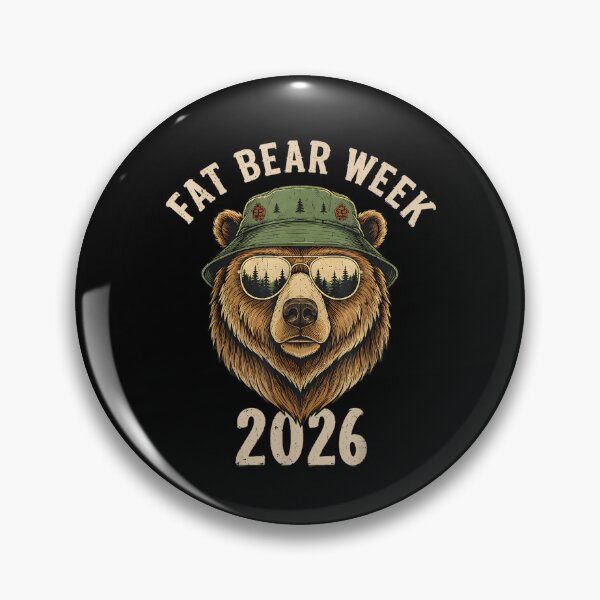 Item preview, Fat Bear Week 2026 Retro Bear Sunglasses Nature Lover designed and sold by MatherFisher.