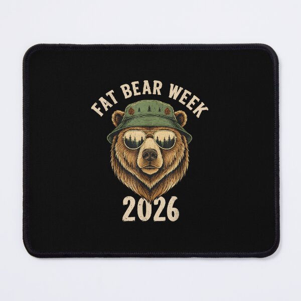 Item preview, Fat Bear Week 2026 Retro Bear Sunglasses Nature Lover designed and sold by MatherFisher.