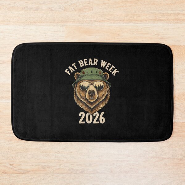 Item preview, Fat Bear Week 2026 Retro Bear Sunglasses Nature Lover designed and sold by MatherFisher.