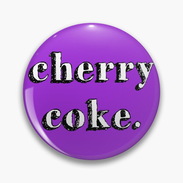 Item preview, cherry coke sign music bottle drink iconic purple violet designed and sold by Doctor Schtrudel.