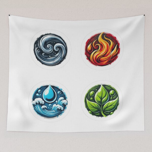 Item preview, The four elements  designed and sold by Ink8instinct.