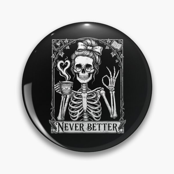 Item preview, Skeleton Drinking Coffee Funny Halloween Women Graphic Tees designed and sold by ArtByimamS.