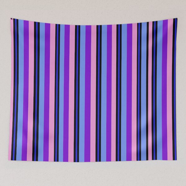 Item preview, Purple Blue and Pink Stripes designed and sold by Greenbaby.