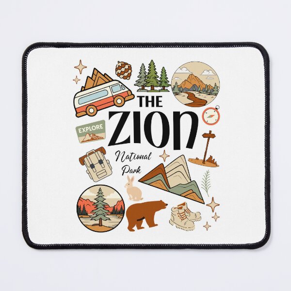 Item preview, Zion National State Park Classic T-shirt Sticker designed and sold by ThinkNature!.