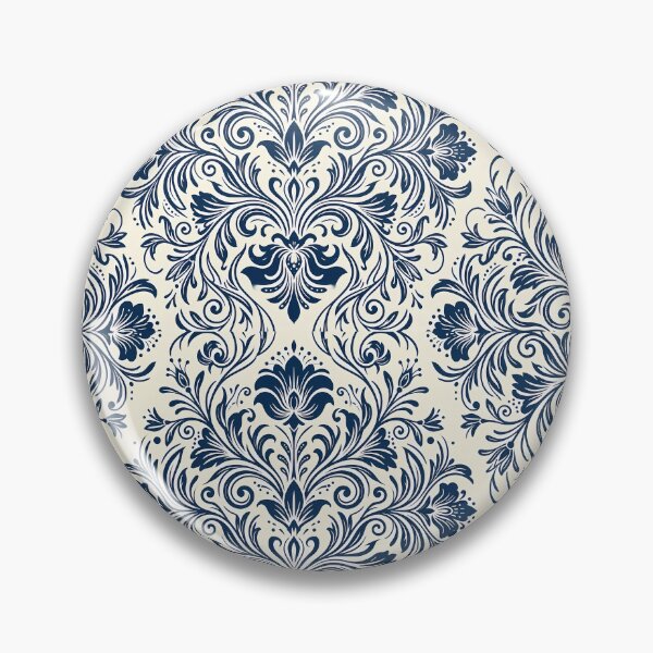 Item preview, Lotus Geometric Damask Ornamental Seamless Pattern Collection designed and sold by ART ATTACK ZONE.