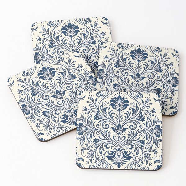 Item preview, Lotus Geometric Damask Ornamental Seamless Pattern Collection designed and sold by ART ATTACK ZONE.