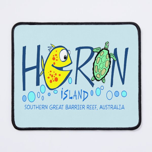 Item preview, Beautiful Heron Island Southern Great Barrier Reef Nature Souvenir designed and sold by Al Benge - NZ & Australian Art.