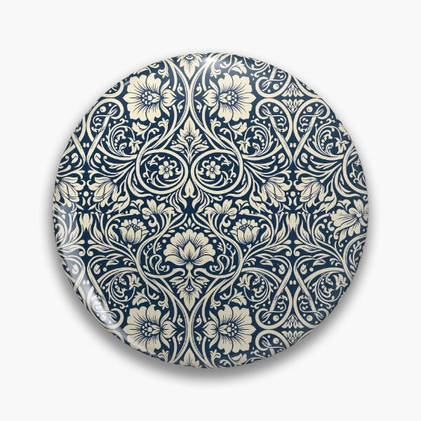Item preview, Lake Geometric Damask Ornamental Seamless Pattern Collection designed and sold by ART ATTACK ZONE.
