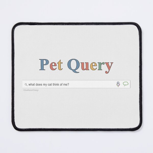 Item preview, Pet Query Cat Validation - Funny Feline Search Bar designed and sold by JustAsmahDesign.
