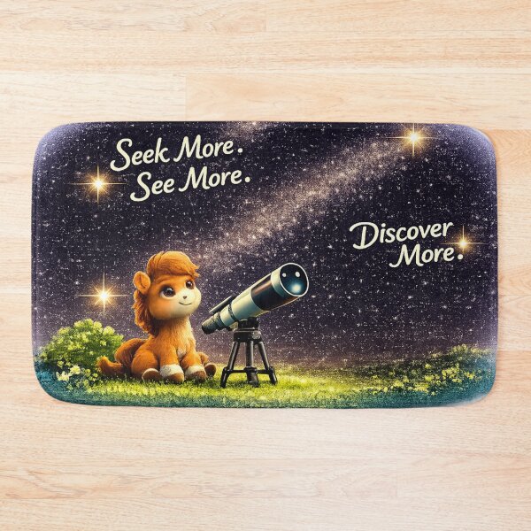 Item preview, Cute Pony Stargazing - Seek More. See More. Discover More. designed and sold by TriStudio.