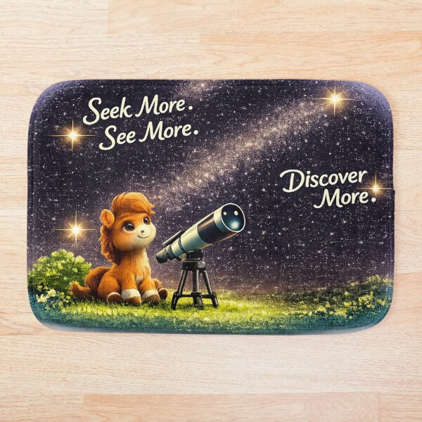 Item preview, Cute Pony Stargazing - Seek More. See More. Discover More. designed and sold by TriStudio.