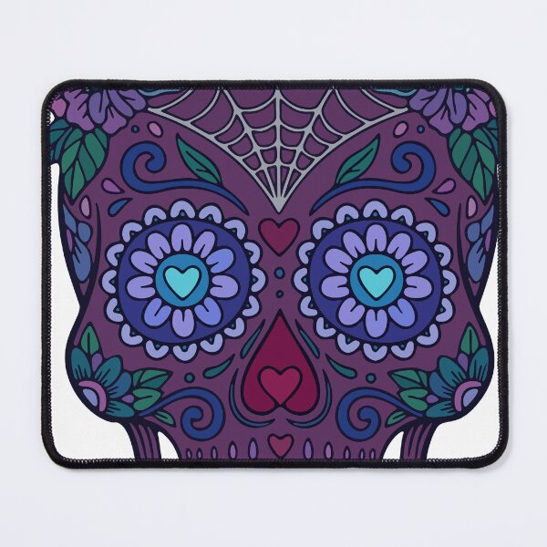 Item preview, Catrina Colorful Sugar Skull Illustration designed and sold by  Ojo de Lilith.