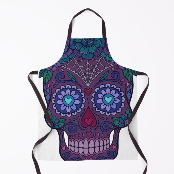 Item preview, Catrina Colorful Sugar Skull Illustration designed and sold by Ojo de Lilith.