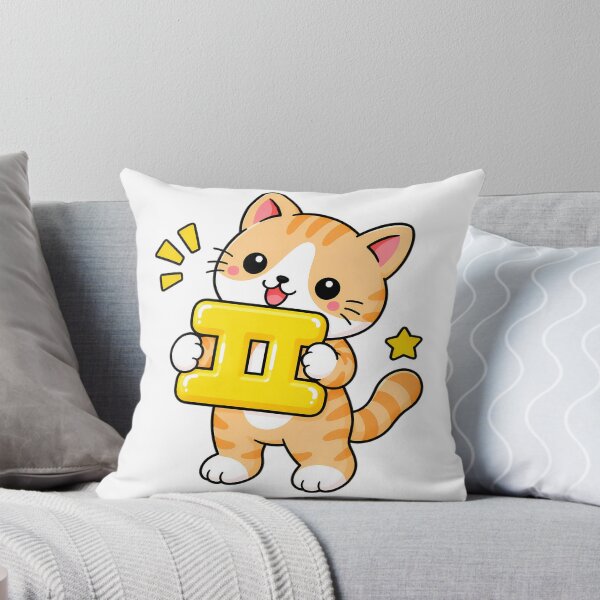 Item preview, Cute Orange Tabby Cat with Korean Hangul Letter ㅍ Kawaii Kitty designed and sold by NoopnyangStudio.