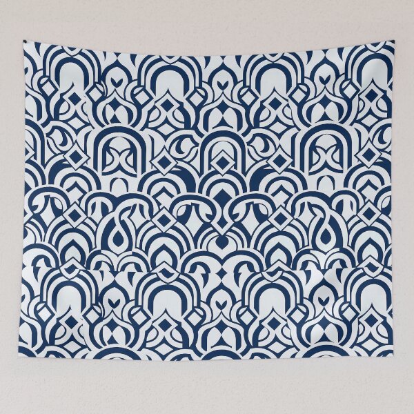 Item preview, America Geometric Damask Ornamental Seamless Pattern Collection designed and sold by ART ATTACK ZONE.
