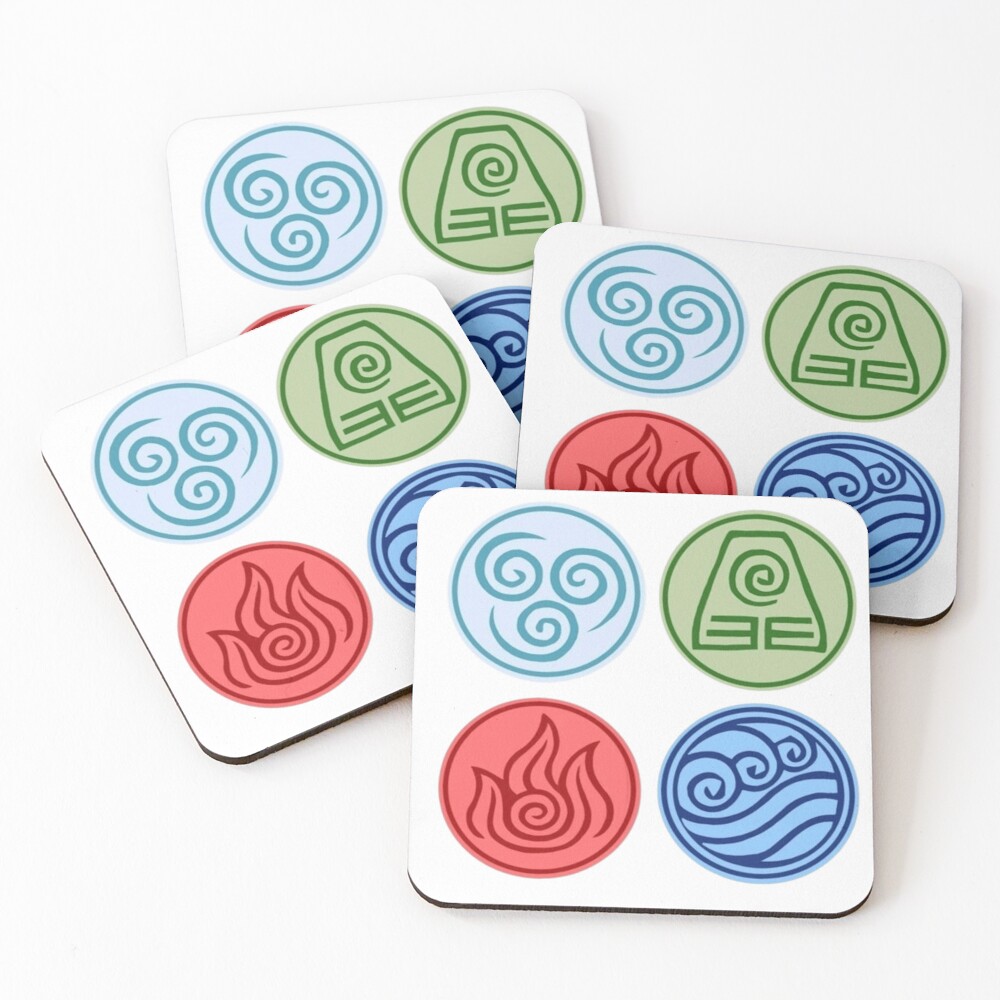 Item preview, Coasters (Set of 4) designed and sold by Ink8instinct.