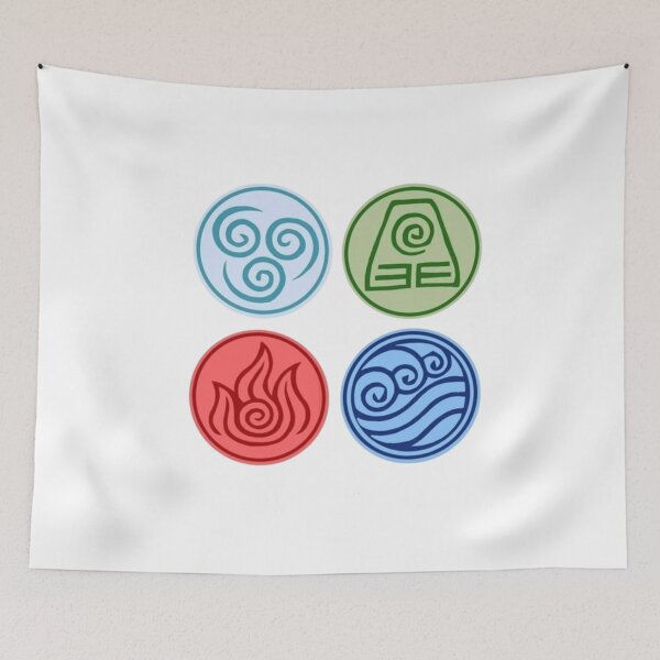 Item preview, the four elements designed and sold by Ink8instinct.